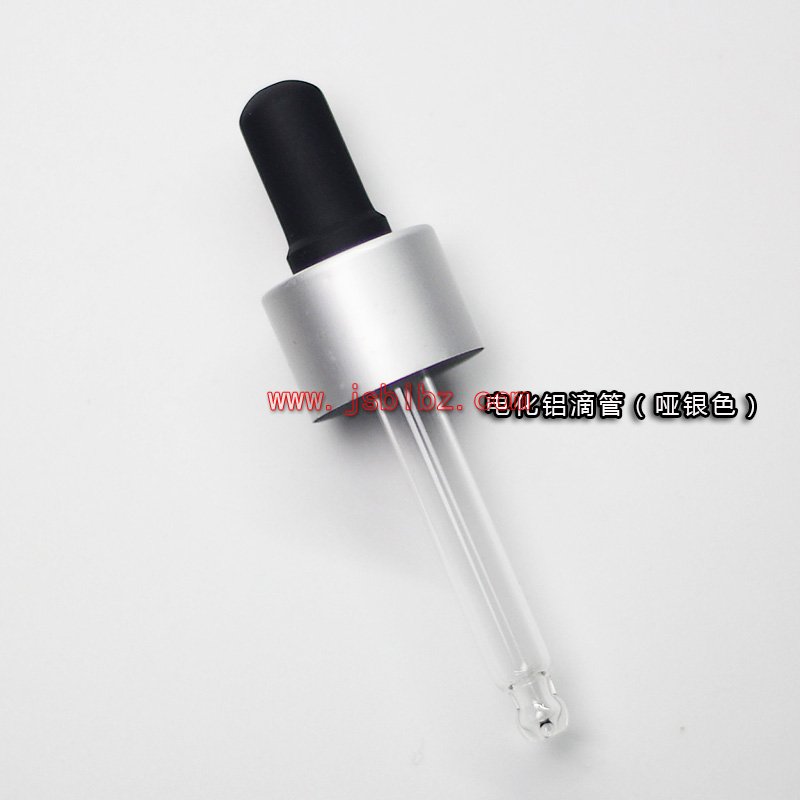 電化鋁膠頭滴管蓋三件套進(jìn)出口Glass dropper cap